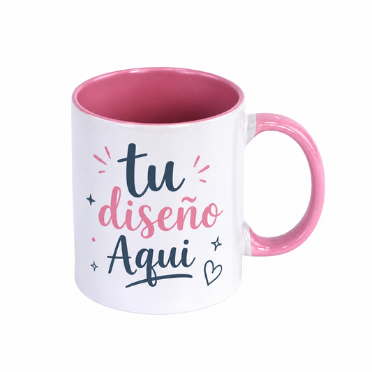 Taza asa e interior de color