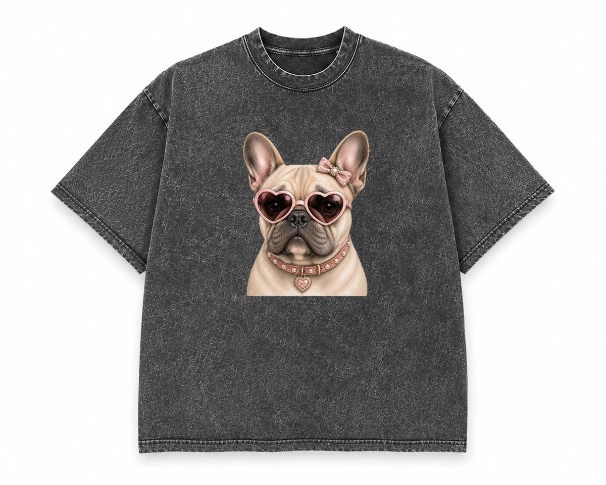Remera Washed Mascotas