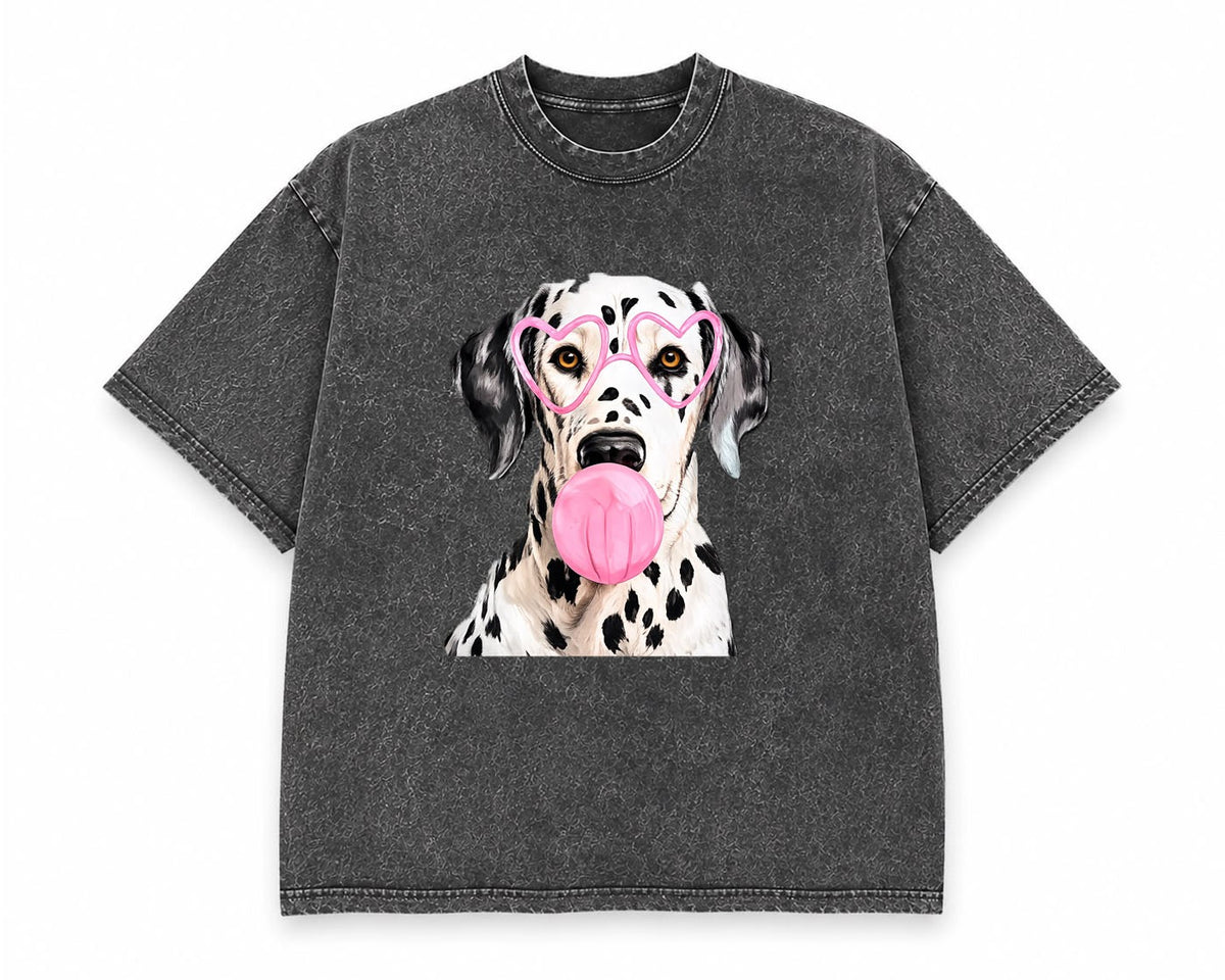 Remera Washed Mascotas