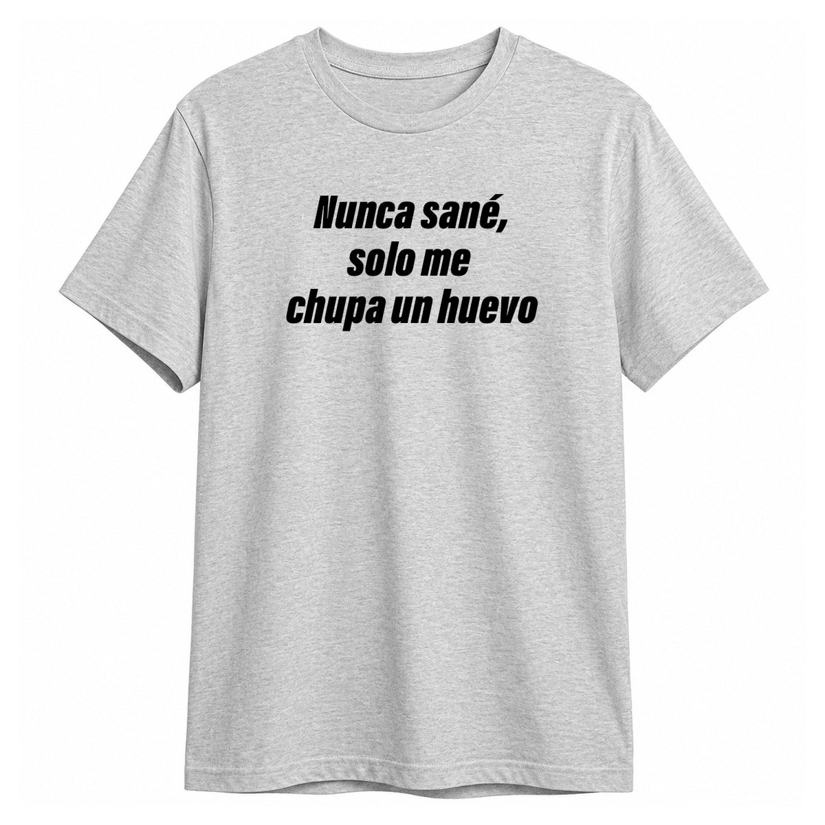 Remera Me chupa un huevo