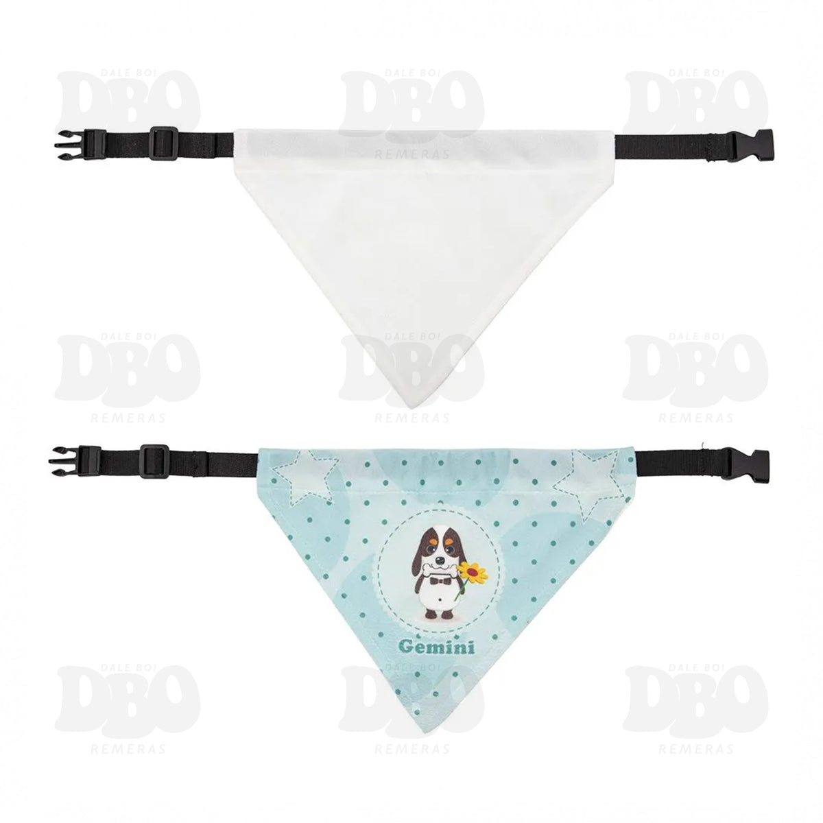 Bandana para mascotas sublimable