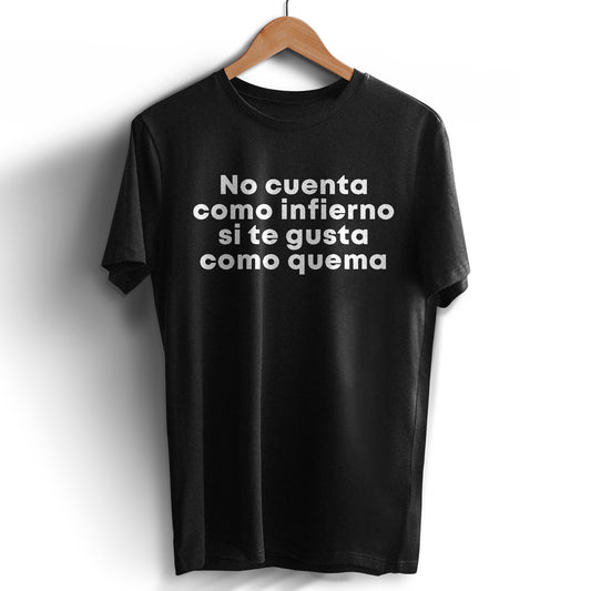 Remera No cuenta como infierno