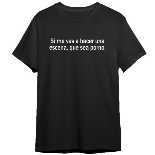 T-shirt – Una escena