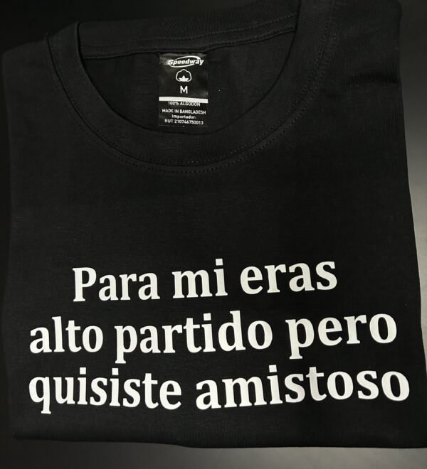 T-shirt – Eras alto partido - Imagen 2