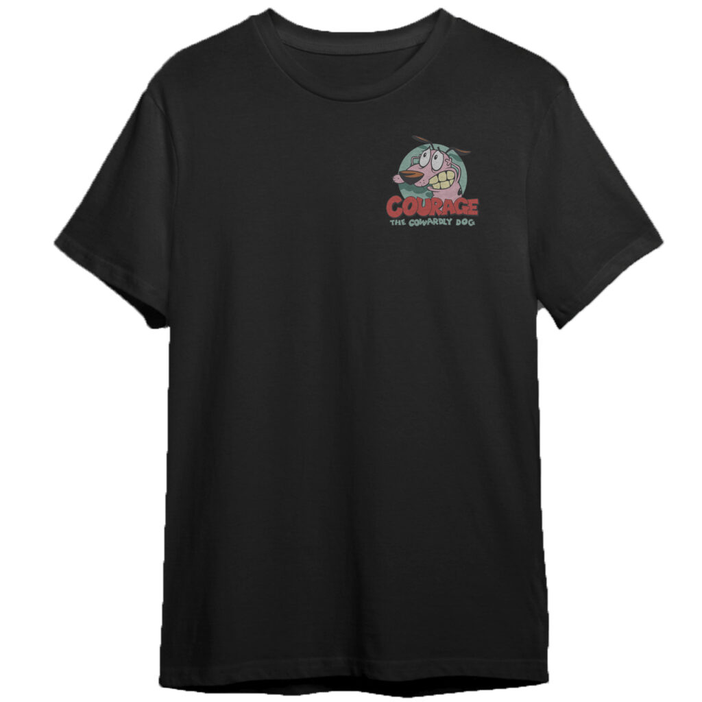 T-shirt Coraje el perro cobarde Dale Bo Remeras Remeras