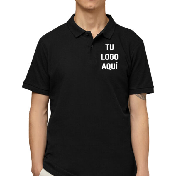 Remera tipo Polo manga corta