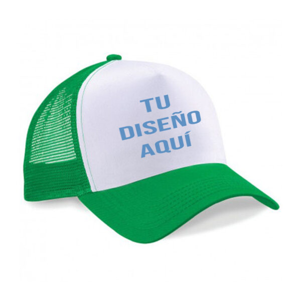 Gorro Trucker Frente Blanco - Imagen 4