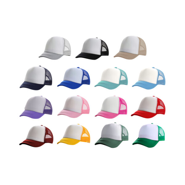 Gorro Trucker Frente Blanco - Imagen 2
